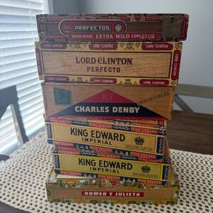 Cigar Box Lot